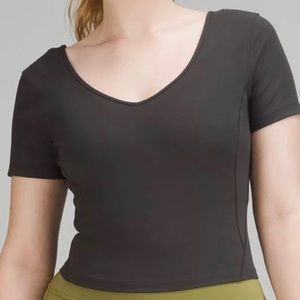 Lululemon Dark Grey Align Tee